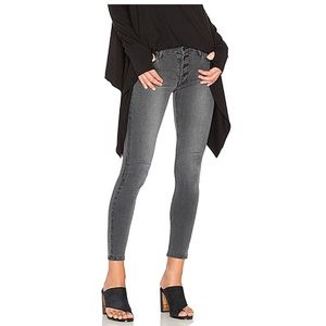 Black Orchid Candice Super Skinny Grey Stone Jeans